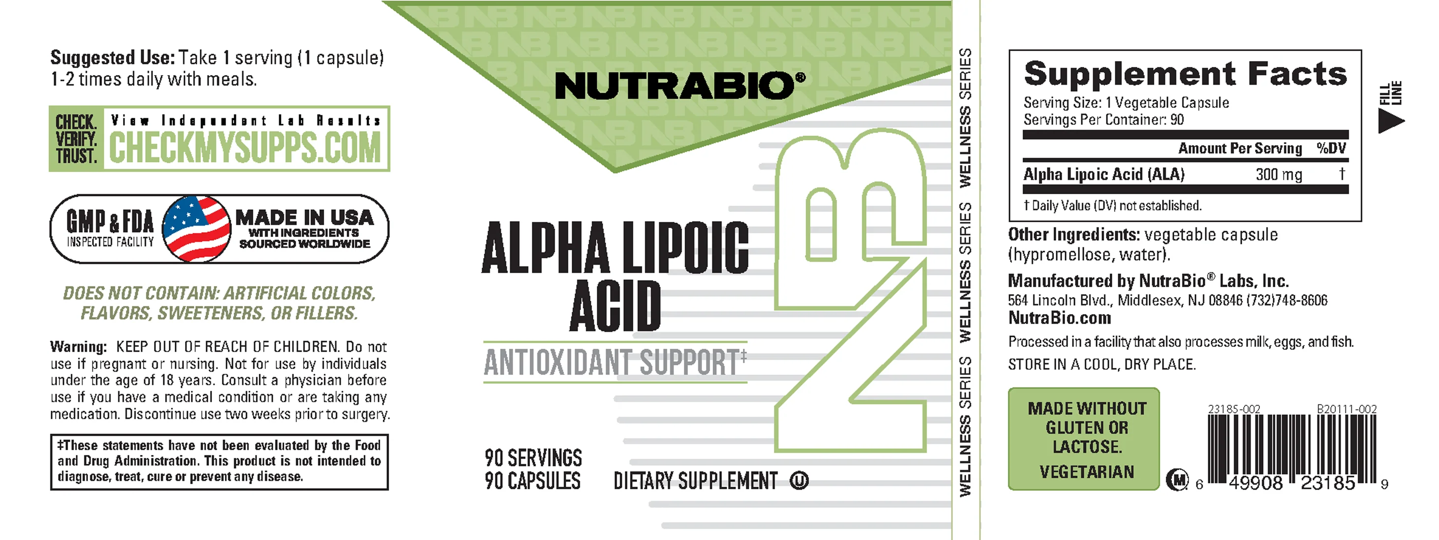 Alpha Lipoic Acid (300mg) - Image 3