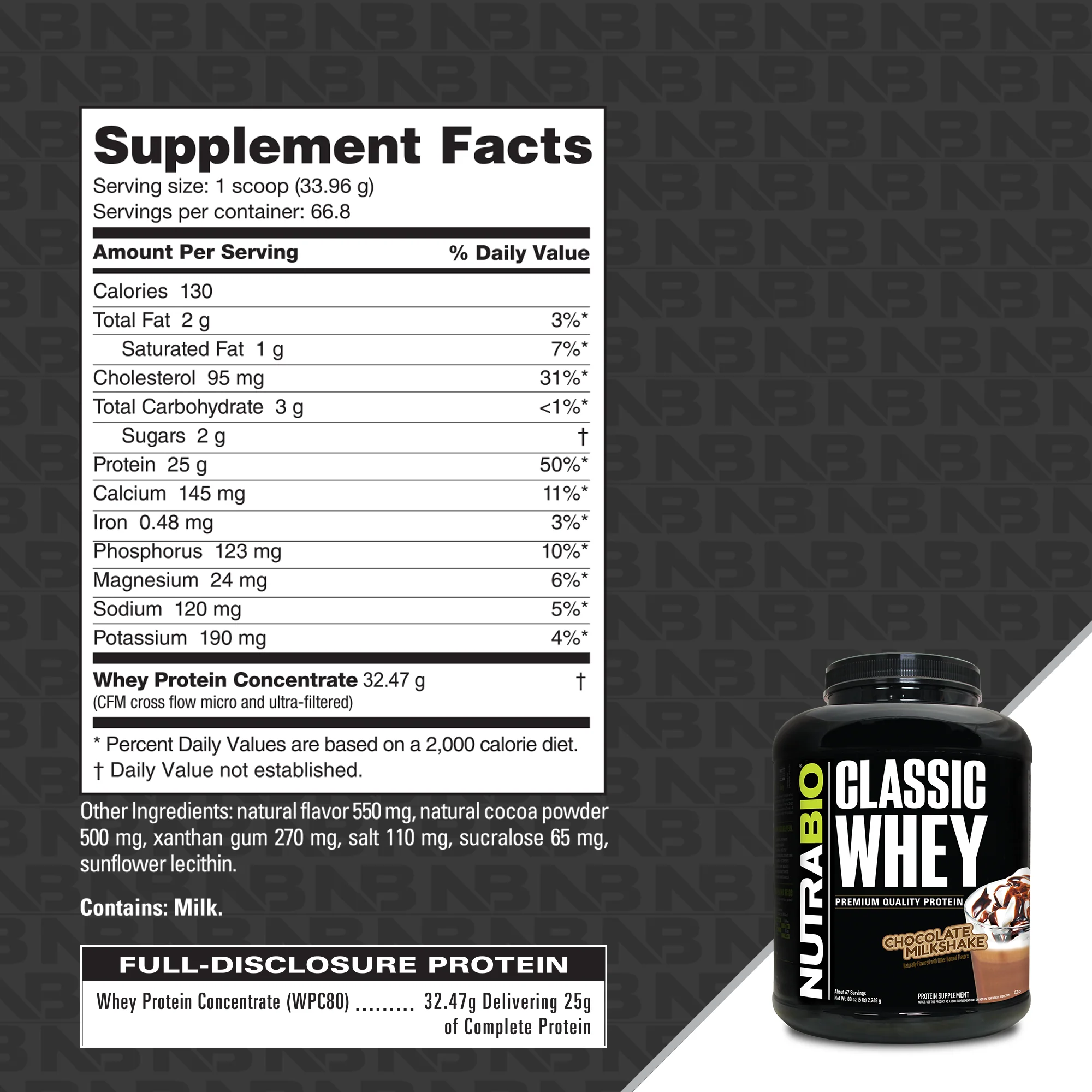 Classic Whey Protein Concentrate Powder - Image 32