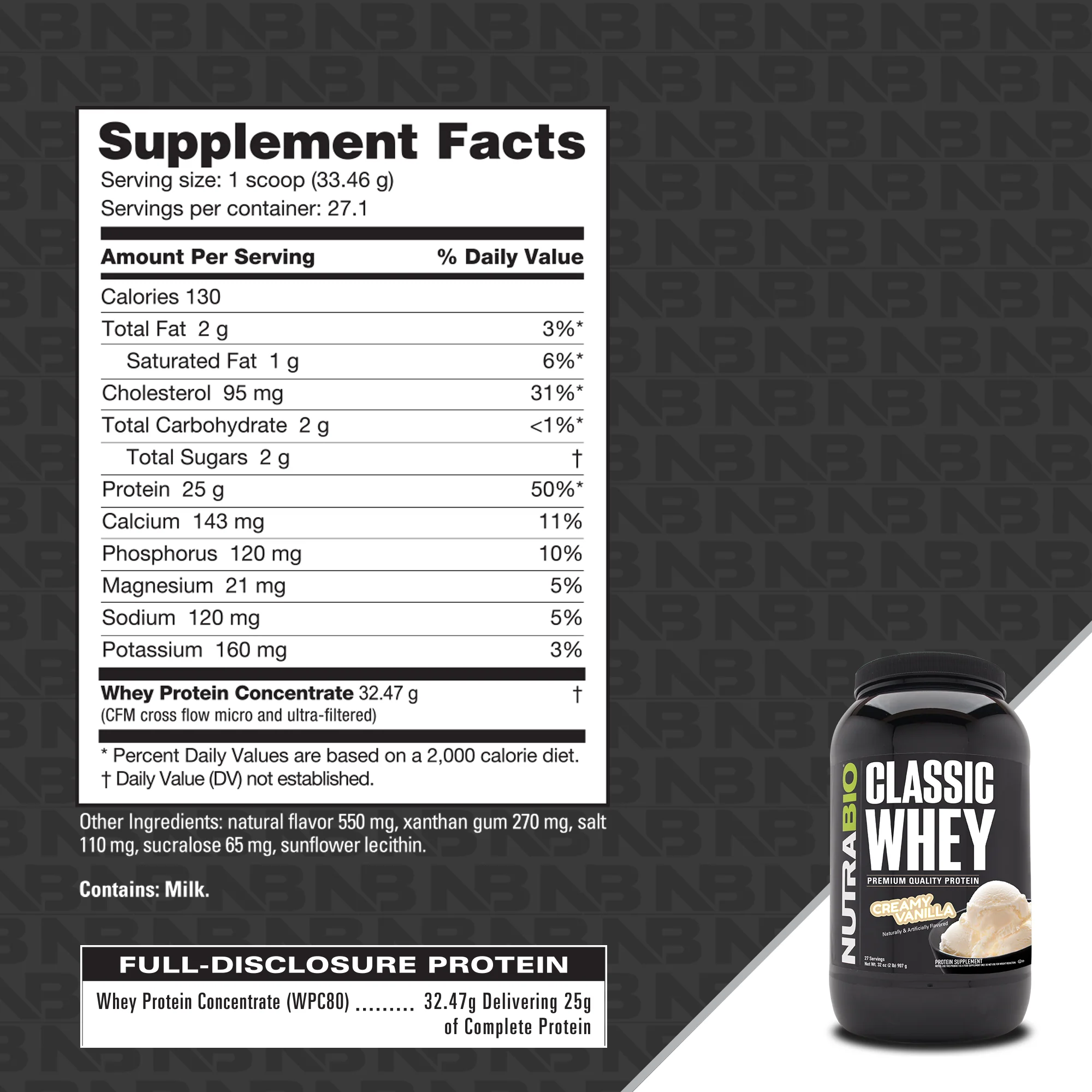 Classic Whey Protein Concentrate Powder - Image 5