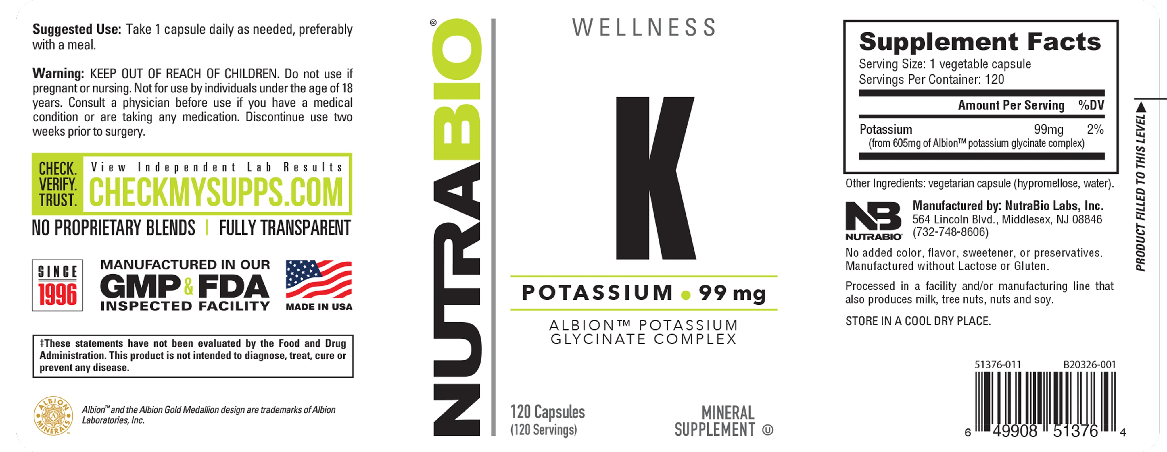 Potassium Complex (99mg) - Image 3
