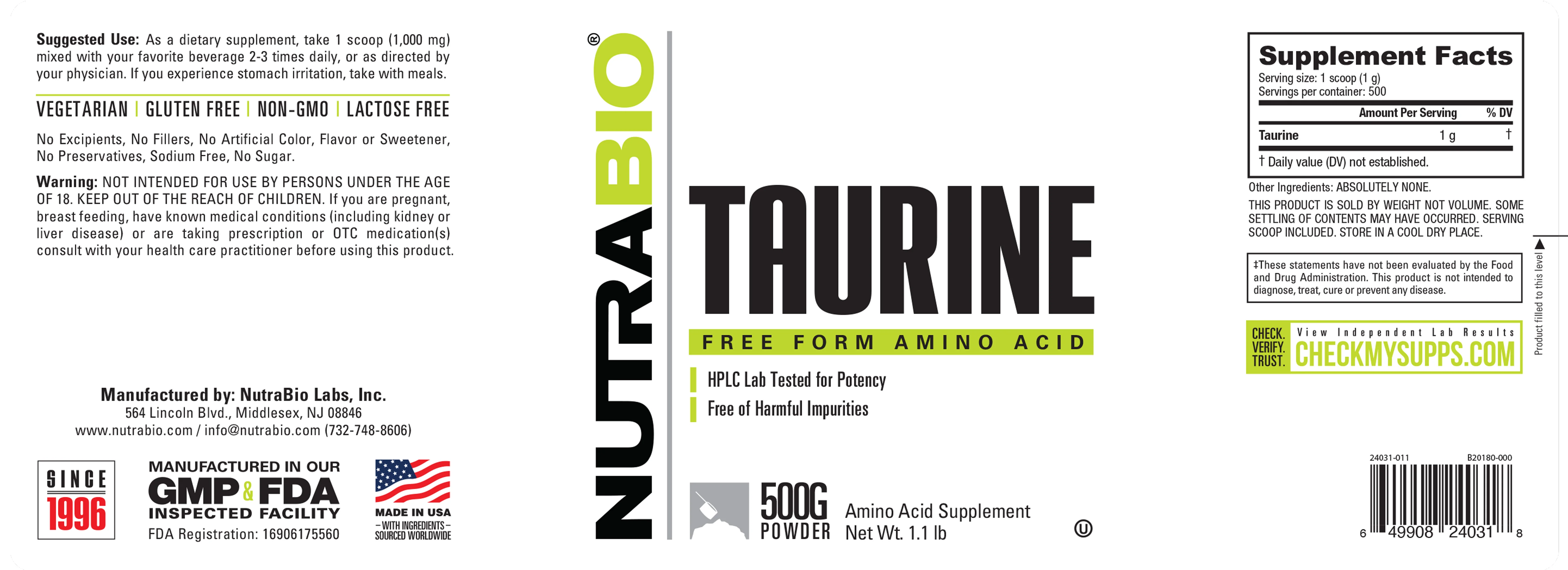 Taurine Powder - Image 3